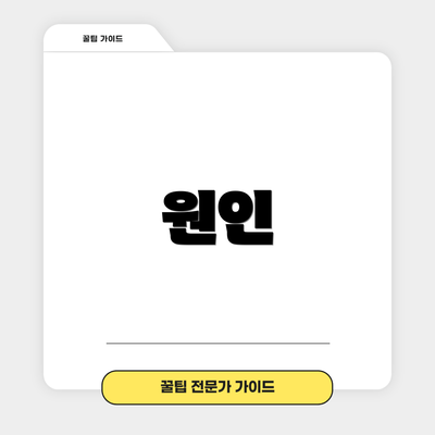 원인