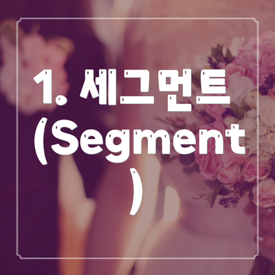 1. 세그먼트 (Segment)